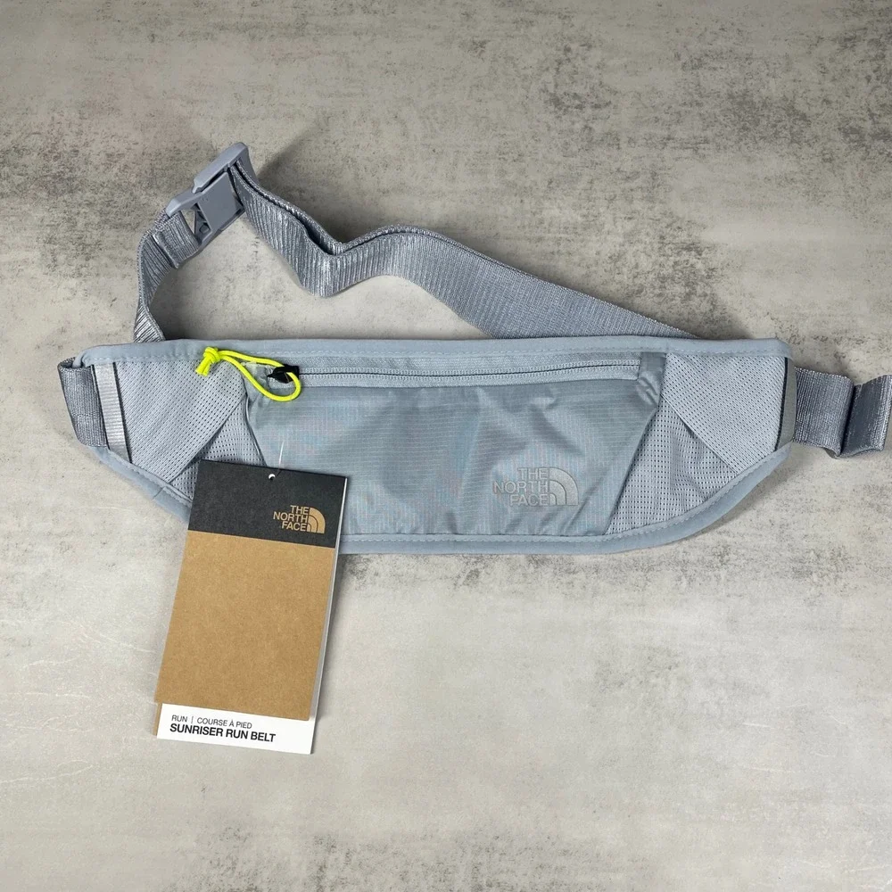 North Face Sunriser Run Belt One Size Running Waist Pack Gray NWT